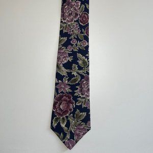 Vintage Cabralli Collection Floral Neck Tie for Men